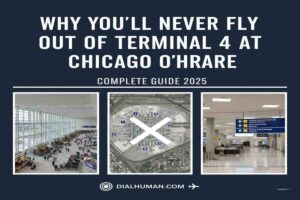 Why You’ll Never Fly Out of Terminal 4 at Chicago O’Hare